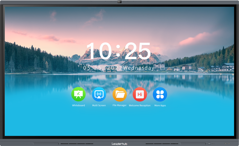 Leaderhub 65 Inch All In One Pc Touch Screen Smart Interactive Writing Board for School Teaching