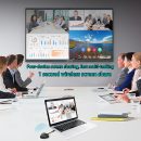 Leaderhub HM 65 inch Hybrid Conference Displays Interactive Flat Panel Touch Screen Digital Board For Classroom Conference ​Meeting Room Smart Board For Teaching Smart Whiteboard