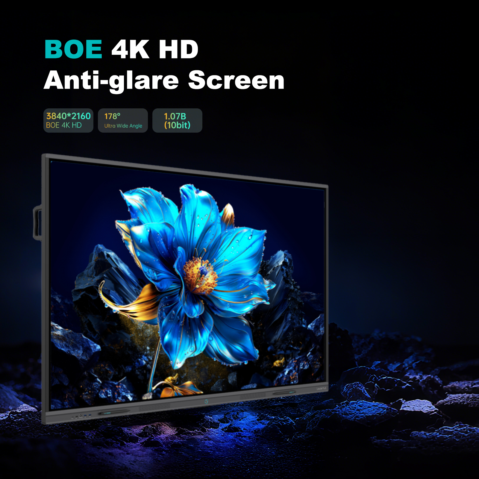 Leaderhub L65ZM L75ZM L86ZM 4K UHD Screen Android 14 Smart Whiteboards Interactive Board for School Classroom - Image 5