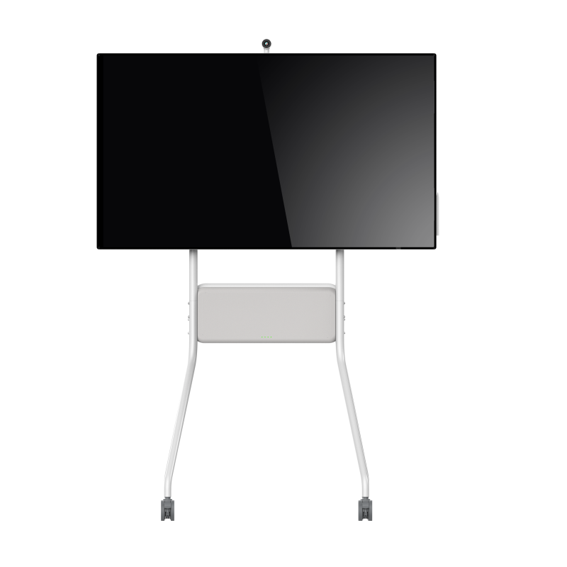 Leaderhub 55Ultra 8G+128G 55inch Smart Board With Stand ,Whiteboard Touch Smart Screen on Wheels with Stand Rolling