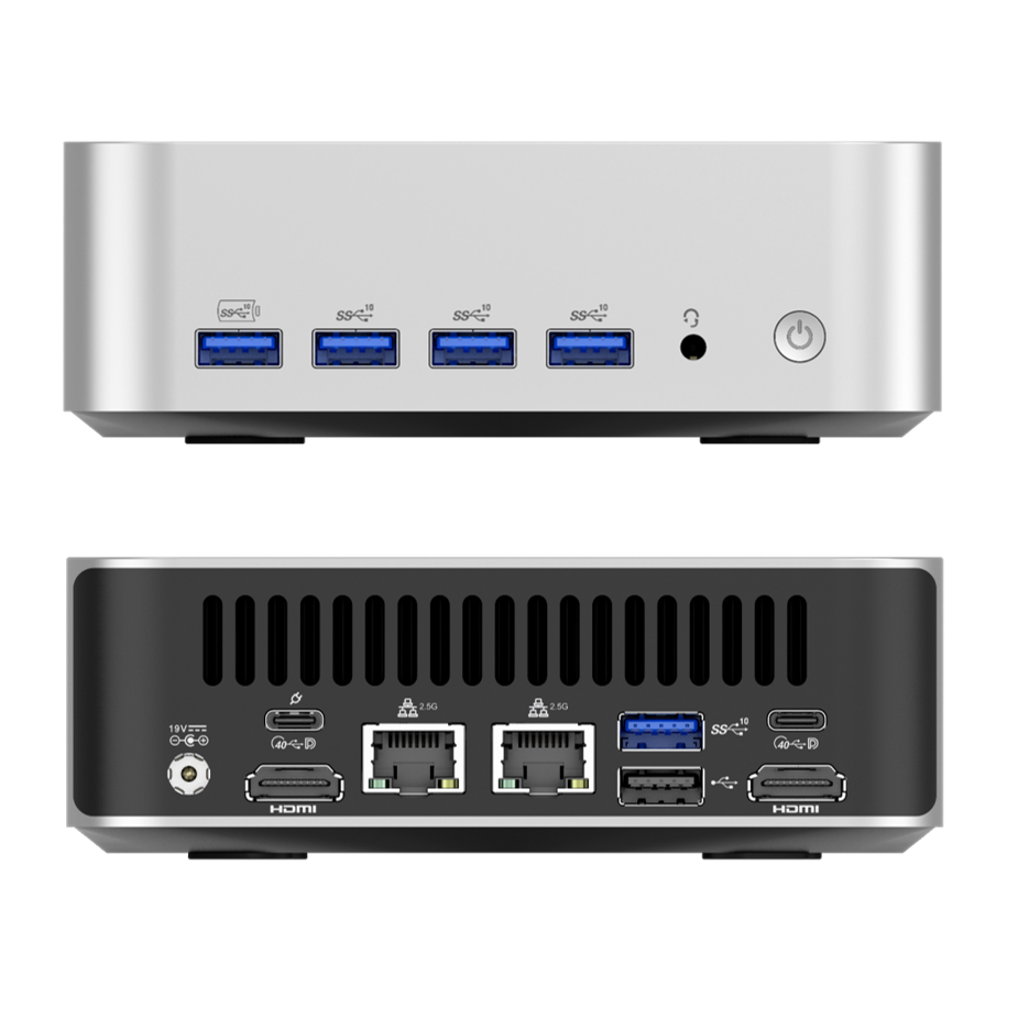 2026 leaderhub LP9 Mini PC Intel Core 13th Raptor Lake,i9-13900H 32GB UP To 64GB DDR4 2T SSD M.2 NVMe SSD, Mini Computers, USB 4.0, WiFi 6e, BT5.2, RJ45 2.5G/ 4K Triple Display Desktop PC - Image 2