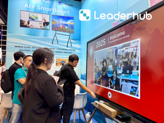 LeaderHub Interactive Display Exhibition