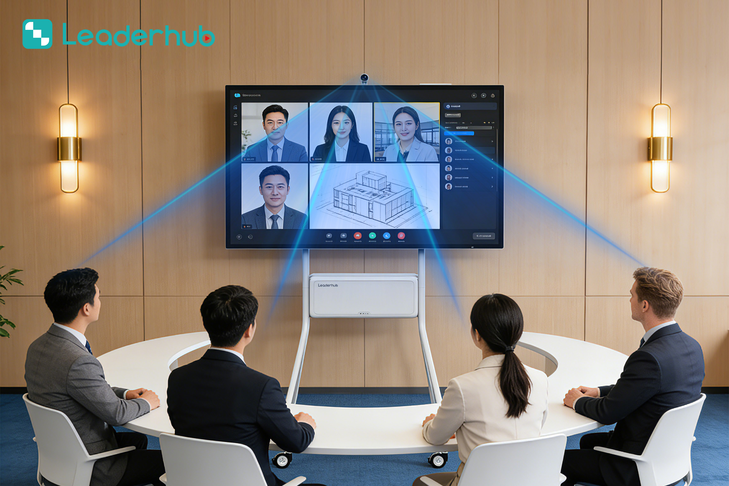LeaderHub Smart Display Product Demonstration