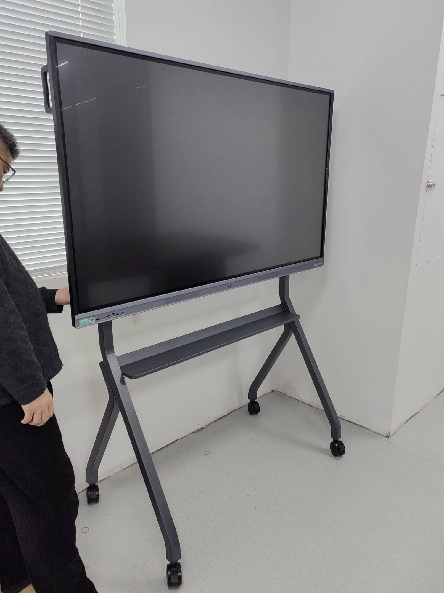 Smart board used for presentations and team collaboration