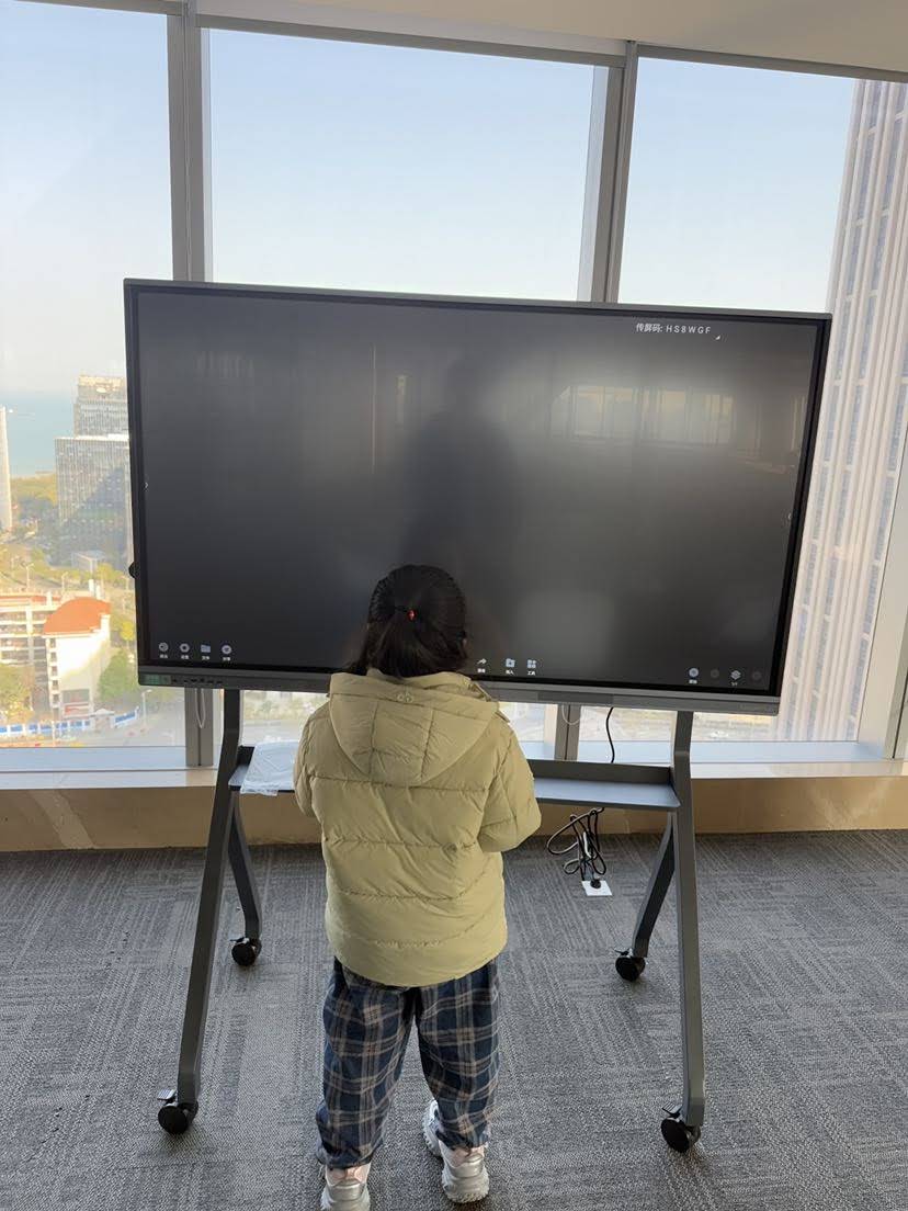Multiple power activation methods for smart boards including remote control and touch panel