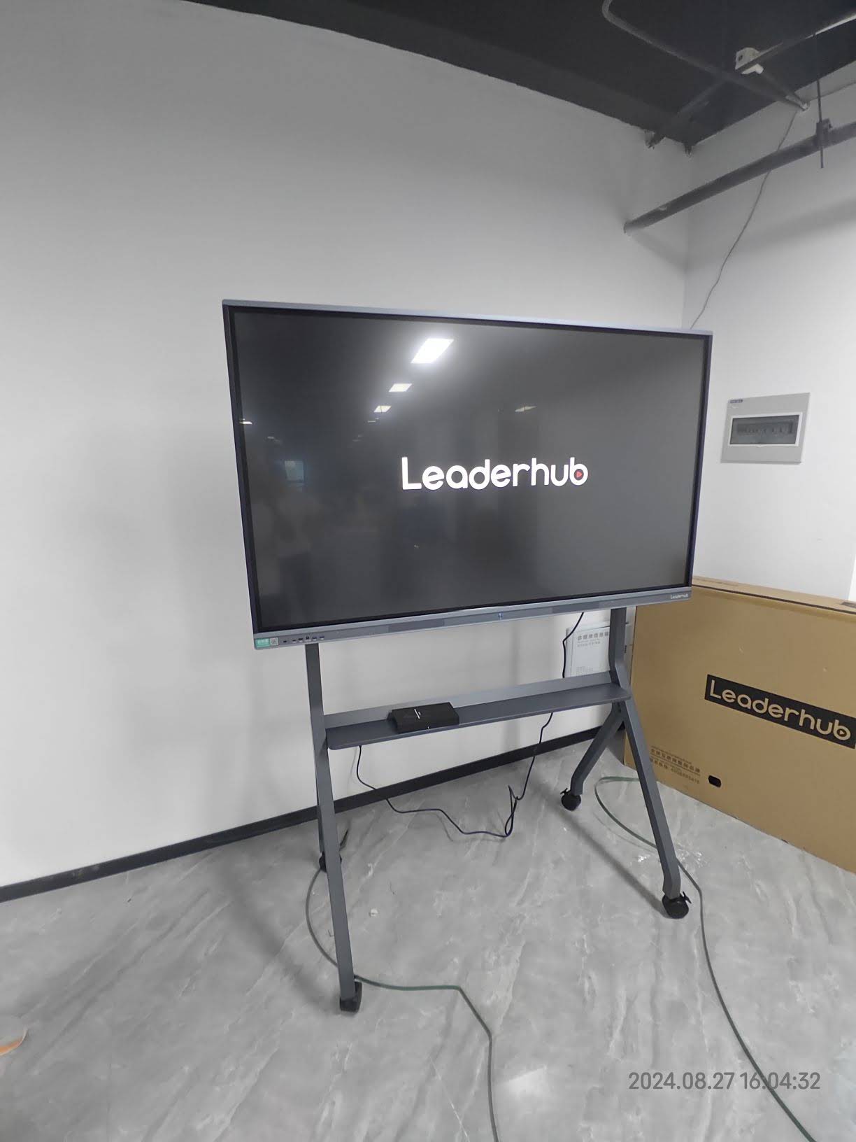 Smart board used for interactive classroom teaching